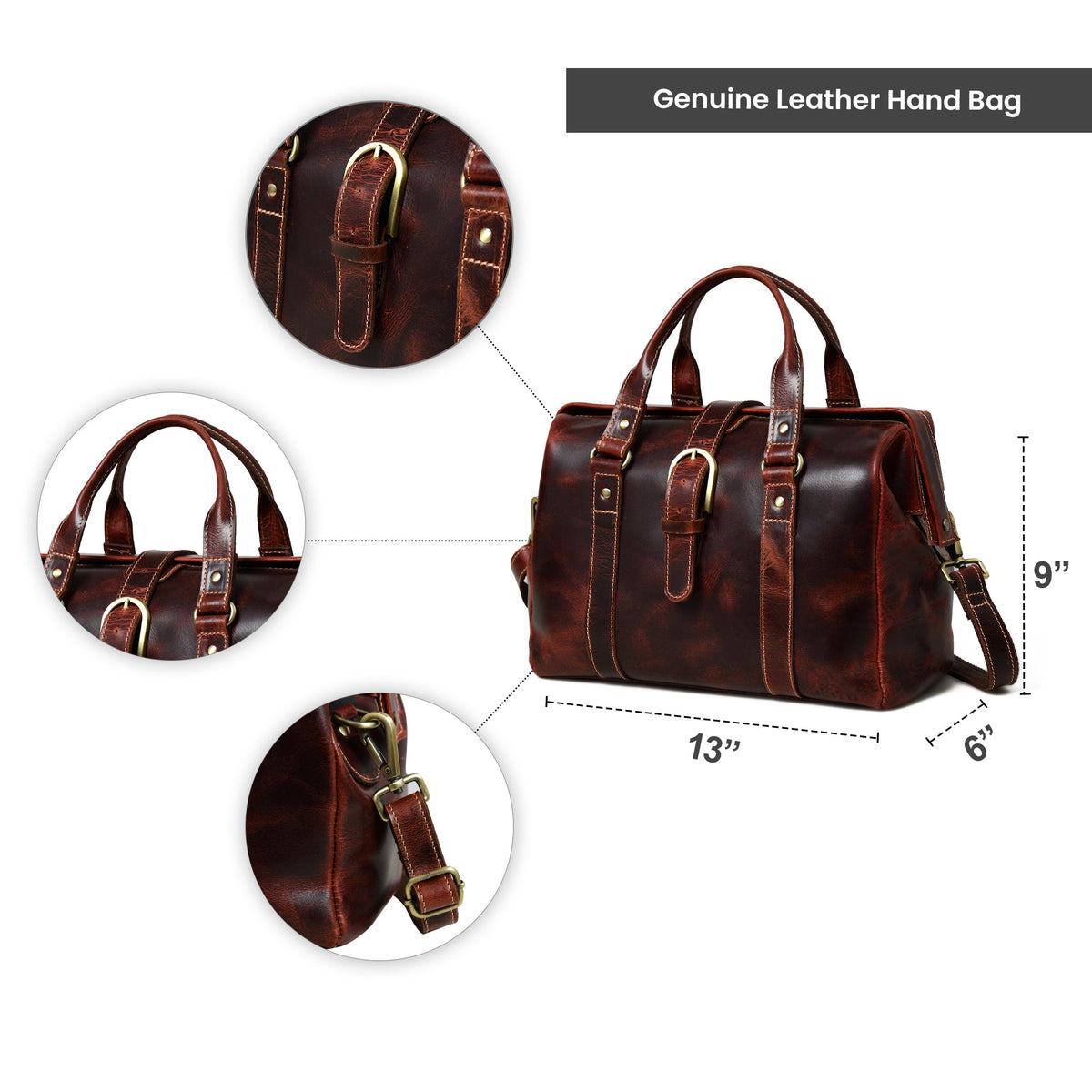 Wineberry Chic Handbag
