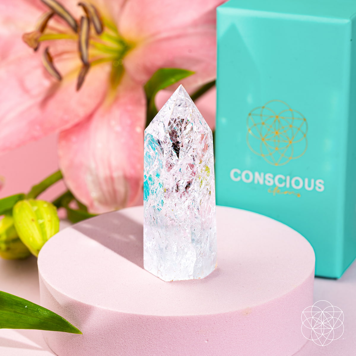 Limitless Manifestation - Ice Quartz Point