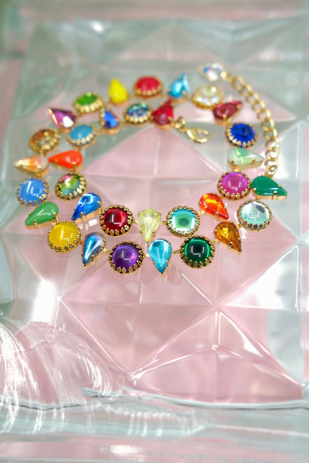 Layering Choker in Kaleidoscope (Gold)
